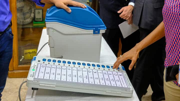 Supreme Court directed the Election Commission of India to probe the claim that four Electronic Voting Machines recorded one extra vote for the BJP Supreme Court on EVM : 
