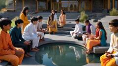 2024 में अगर गुरुकुल होता तो कैसी होती शिक्षा, AI  ने बनाई तस्वीरें