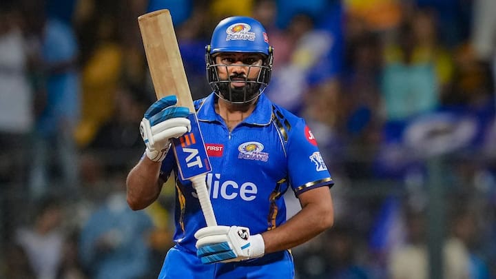 3- 105* off 63 balls by Rohit Sharma: Indian national team captain Rohit Sharma scored a brilliant hundred for Mumbai Indians (MI) in their game against Chennai Super Kings (CSK) on April 14. However, despite his valiant century, MI fell short of the target by 20 runs. (Image Credits: PTI)