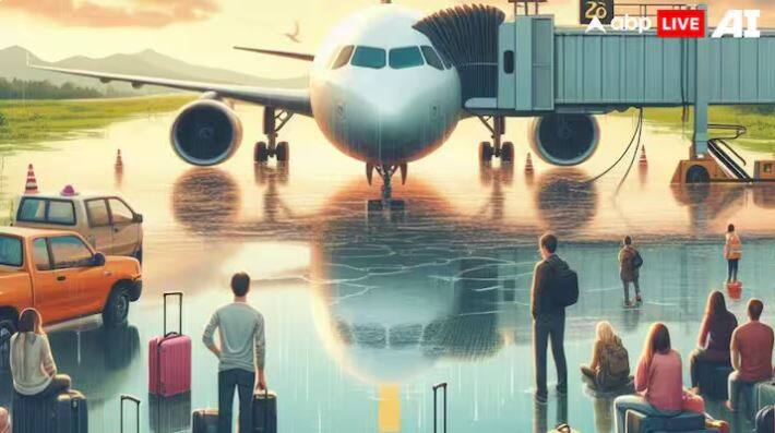 air india indigo dubai flights cancelled from delhi airport due dubai airport rain flooding Dubai Rain: ਦੁਬਈ 'ਚ ਹੜ੍ਹ ਨੇ ਉਡਾਣਾਂ ਕੀਤੀਆਂ ਪ੍ਰਭਾਵਿਤ, ਏਅਰ ਇੰਡੀਆ-ਇੰਡੀਗੋ ਸਮੇਤ ਕਈ ਏਅਰਲਾਈਨਜ਼ ਨੇ ਉਡਾਣਾਂ  ਕੀਤੀਆਂ ਰੱਦ