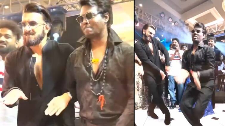 watch ranveer singh and atlee dancing at shankar daughter wedding video goes viral Watch Video: ரெடியாக்கிய ரன்வீர்! வைப் ஆன அட்லீ! - ஷங்கர் மகள் திருமணத்தில் அட்ராசிட்டி