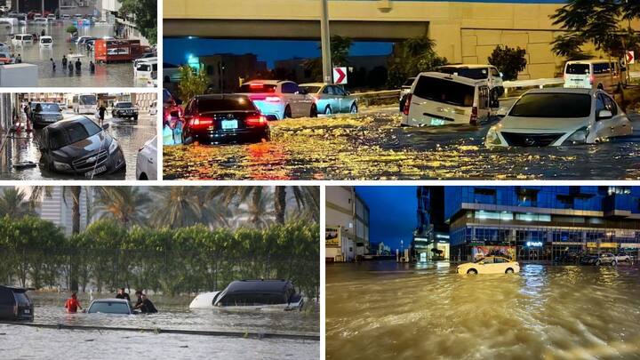 Dubai floods Chaos engulfed the UAE after its biggest city Dubai was inundated with water in the wake of record rainfall Cloud Seeding Dubai floods : दुबईची तुंबई का झाली; कृत्रिम पाऊस अंगलट आला की हवामान बदलाने दणका दिला? नेमकं काय घडलं??