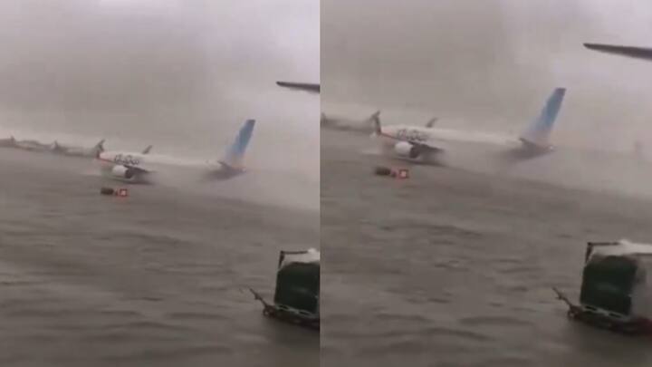 Dubai Flood 12 flights from Chennai canceled today for heavy rains in uae countries Watch Video : துபாய் கனமழை, வெள்ளம்.. 2-வது நாளாக சென்னையில் இருந்து செல்லும் 12 விமானங்கள் ரத்து!