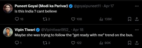 Delhi Bus Video: 'गर्मी ही इतनी हो रही है...', बस में बिकनी पहनकर चढ़ी महिला, लोगों ने यूं दिया रिएक्शन