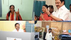 TN Lok Sabha Election 2024 : முதல்வர் ஸ்டாலின் முதல் அண்ணாமலை வரை.. வாக்குப்பதிவு செய்த அரசியல் தலைவர்கள்!