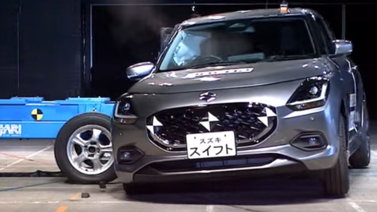 New Suzuki Swift Gets 4 Star NCAP Crash Test Rating In Japan