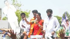 RK Roja Files Nomination | నగరిలో నామినేషన్ వేసిన రోజా... హాజరైన బైరెడ్డి సిద్ధార్థ రెడ్డి