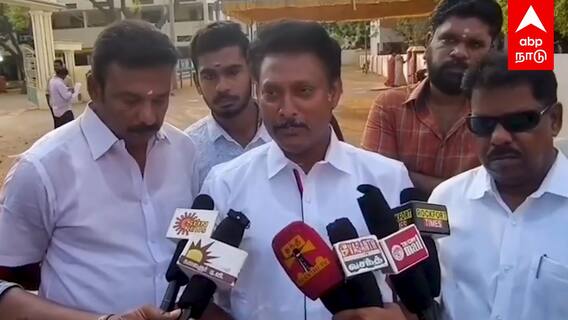 Anbil Mahesh casts Vote : ’’பொறுப்பா வரனும்னாலும் பொறுப்புக்கு வரனும்னாலும்..’’பஞ்ச் பேசிய அன்பில்