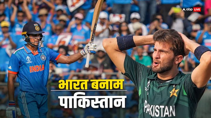 T20 World Cup 2024 India vs Pakistan Poster Shubman Gill Shaheen Afridi New York IND vs PAK: T20 वर्ल्ड कप 2024 के पोस्टर बॉय बने शुभमन-शाहीन, गायब हुआ कोहली का चेहरा?