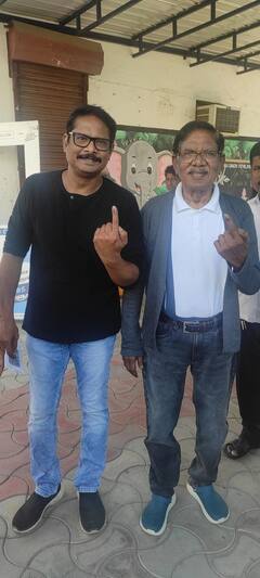 TN Lok Sabha Election 2024 : ஜனநாயக கடமையாற்றிய தமிழ் சினிமா பிரபலங்கள்!