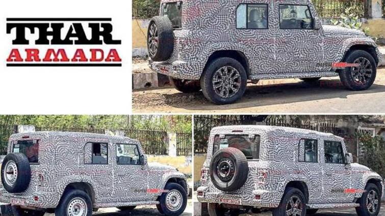 Mahindra Thar 5-door could get at least three variants automobile news in tamil Thar 5-door: மஹிந்திராவின் தார் 5 டோர் கார் - 3 வேரியண்ட்களில் களமிறக்க அதிரடி திட்டம்