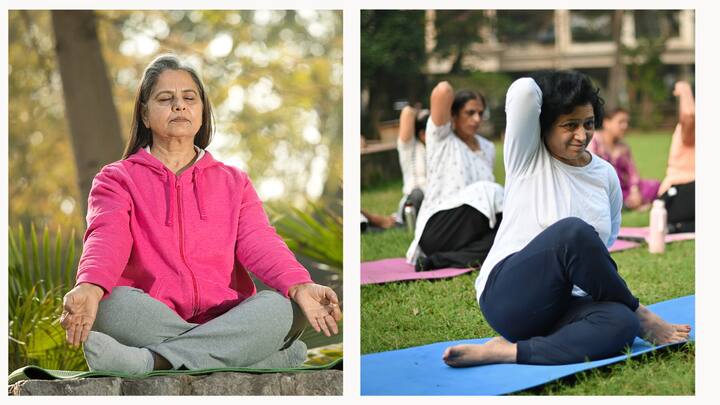 For each woman, the menopause journey is unique and changing. Yoga emerges as a mild yet effective method for managing menopausal symptoms. Here's how yoga can support you during this time: