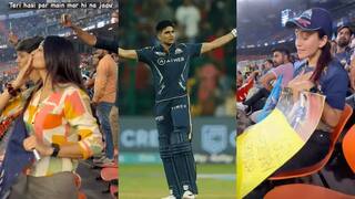 Shubman Gill Fan Girl :ક્યારેક શુભમનની  નજર ઉતારતી તો ફ્લાઇંગ કિસ આપતી સ્ટેડિયમાં જોવા મળી આ ગર્લ, જુઓ વીડિયો