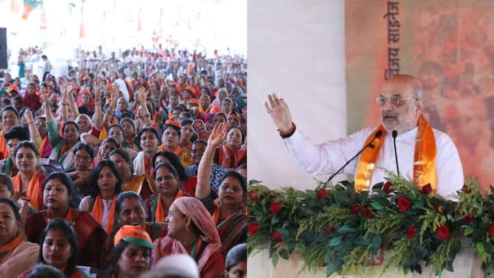 Rajasthan Lok Sabha Elections 2024: कोटा-बूंदी लोकसभा क्षेत्र से बीजेपी प्रत्याशी ओम बिरला के समर्थन में जनसभा को संबोधित करने देश के गृह मंत्री अमित शाह आज कोटा आए.