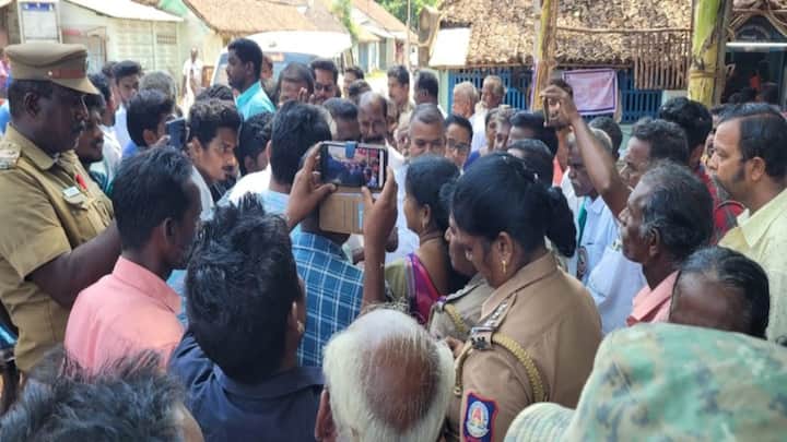 TN Lok Sabha Election 2024 Disgruntled voters staged protest near Kumbakonam due to lack of names in the voter list - TNN பட்டியலில் பெயர் இல்லை, அதிருப்தியடைந்த வாக்காளர்கள் போராட்டம் - கும்பகோணத்தில் நடந்தது என்ன?