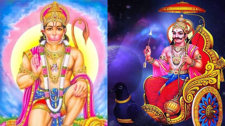 shani dev get pleased when we worship lord hanuman on tuesday and saturday know the reason behind this Shani Dev : मारुतीरायाची पूजा करणाऱ्यांना शनि का त्रास देत नाही? जाणून घ्या खरं कारण