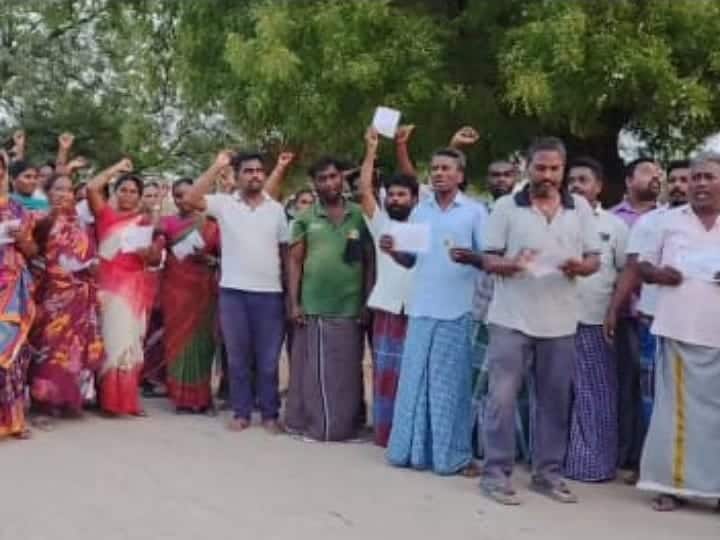 Tamil Nadu Lok Sabha Election 2024 Poll Boycott Karur karudapalayam Village Deserted Poll Booths TNN TN Poll Boycott:  மயானம் அமைத்து தராததால் தேர்தலை புறக்கணித்த கிராம மக்கள்
