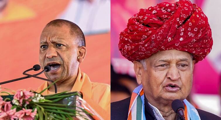 Rajasthan Lok Sabha Elections 2024 UP CM Yogi Adityanath and Ashok Gehlot will be Mewar tour ANN राजस्थान में दूसरे चरण के चुनाव प्रचार में जुटे BJP-कांग्रेस के दिग्गज, CM योगी और अशोक गहलोत आज आएंगे मेवाड़