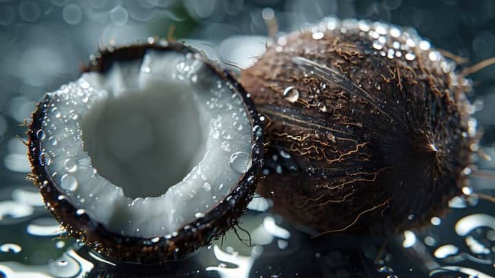 Coconut Water: স্বাস্থ্য এবং ত্বকের জন্য অত্যন্ত উপকারী। কিন্তু এর সৃষ্টিতত্ত্ব জানেন কি? ছবি: ফ্রিপিক।