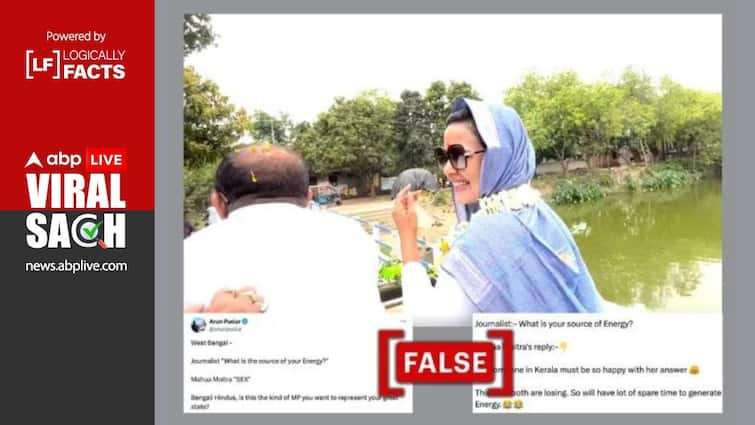 Mahua Moitra Trinamool Congress Leader Source Of Energy comment false claim Lok Sabha elections 2024 Fact Check: Trinamool Leader Mahua Moitra Said 'Eggs' Are Her Source Of Energy, Not What Is Being Shared