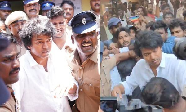 GOAT பாடத்தின் படப்பிடிப்புக்காக ரஷ்யா சென்று இருந்த நடிகர் விஜய் தன்னுடைய ஜனநாயக கடமையை ஆற்றுவதற்காக 5746 கிலோமீட்டர் பயணித்து வந்து நாடாளுமன்ற தேர்தலுக்கான தன்னுடைய வாக்குகளை பதிவு செய்தார் என்பது குறிப்பிடத்தக்கது.