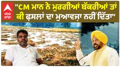 NK Sharma | ''CM ਮਾਨ ਨੇ ਮੁਰਗੀਆਂ ਬੱਕਰੀਆਂ ਤਾਂ ਕੀ ਫ਼ਸਲਾਂ ਦਾ ਮੁਆਵਜ਼ਾ ਨਹੀਂ ਦਿੱਤਾ''