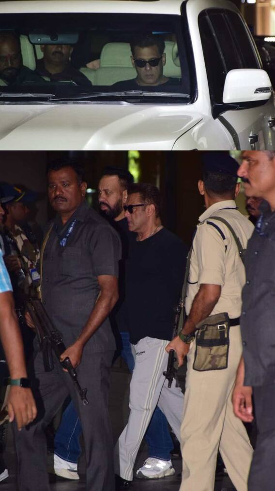 दुबई से लौटे सलमान,एयरपोर्ट पर भारी सुरक्षा के साथ हुए स्पॉट
