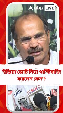 'ইন্ডিয়া জোট নিয়ে পাল্টিবাজি করলেন কেন'? মমতাকে প্রশ্ন অধীরের
