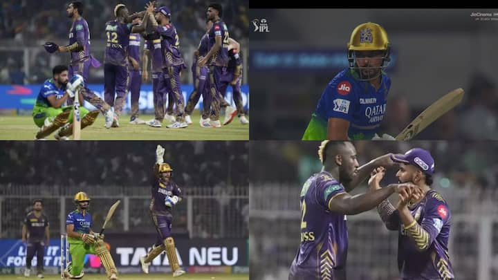 IPL 2024, KKR vs RCB: कोलकाता नाइट राइडर्स के खिलाफ रॉयल चैलेंजर्स बैंगलुरू को 1 रन से हार का सामना करना पड़ा. वहीं, इस मुकाबले में कई उतार-चढ़ाव भरे पल देखने को मिले.