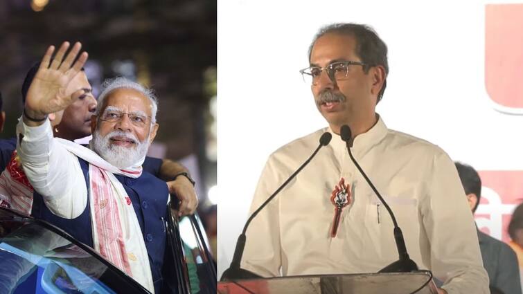 Uddhav Thackeray Criticized PM Narendra Modi in Buldhana Maharashtra Politics Marathi News Uddhav Thackeray on PM Modi : भ्रष्टाचार केलेल्या माणसाला आपल्या पक्षात घेतात आणि मोदीची गॅरेंटी म्हणतात, शेतकऱ्यांचे अश्रू पुसायला कधी आले नाहीत,  उद्धव ठाकरेंचा पीएम मोदींवर कडाडून हल्लाबोल