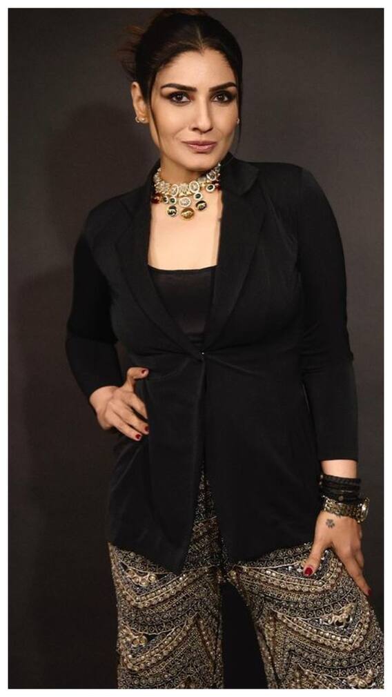 रवीना टंडन ने कहा कभी फिल्मी ग्लैमर के मोह में नहीं पड़ी