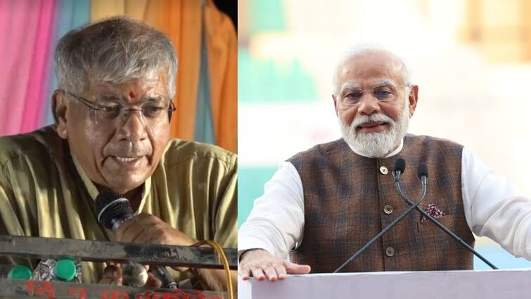 Prakash Ambedkar on PM Modi Prime Minister's office has become an office of recovery, Prakash Ambedkar's sensational allegations against PM Modi Marathi News Prakash Ambedkar on PM Modi : पंतप्रधानाचं कार्यालय वसुलीचं कार्यालय झालंय, प्रकाश आंबेडकरांचे पीएम मोदींवर सनसनाटी आरोप