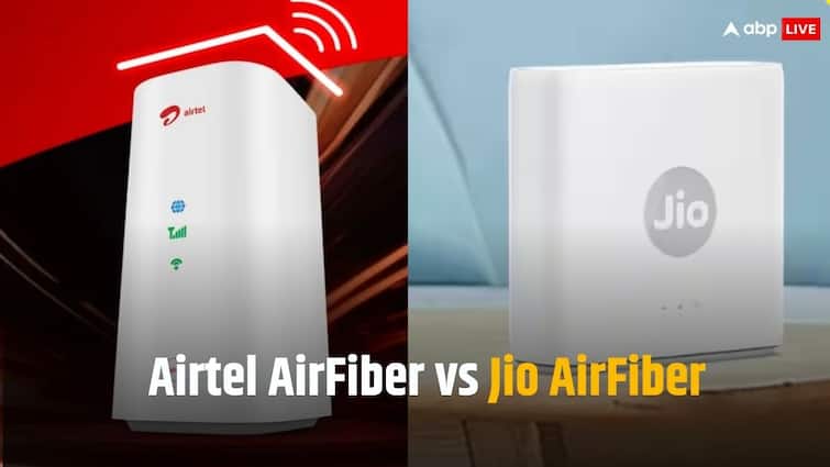Airtel Xtreme AirFiber vs Reliance JioAirFiber Availability Data Plans Speed OTT Platforms Subscription Airtel Xtreme AirFiber या Jio AirFiber, कौन सा कनेक्शन आपके लिए बेस्ट, यहां जानें