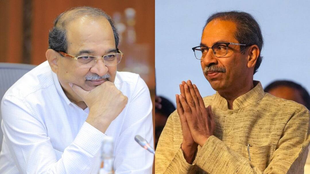 'उद्धव ठाकरेचं मानसिक संतुलन ढासळलंय, त्यांनी हिंदुत्वाशी फारकत घेतलीय'; राधाकृष्ण विखेंची जहरी टीका Radhakrishna Vikhe Patil slams Uddhav Thackeray on election commission sent notice for Shiv Sena Mashal Song Maharashtra Politics Marathi News 'उद्धव ठाकरेचं मानसिक संतुलन ढासळलंय, त्यांनी हिंदुत्वाशी फारकत घेतलीय'; राधाकृष्ण विखेंची जहरी टीका