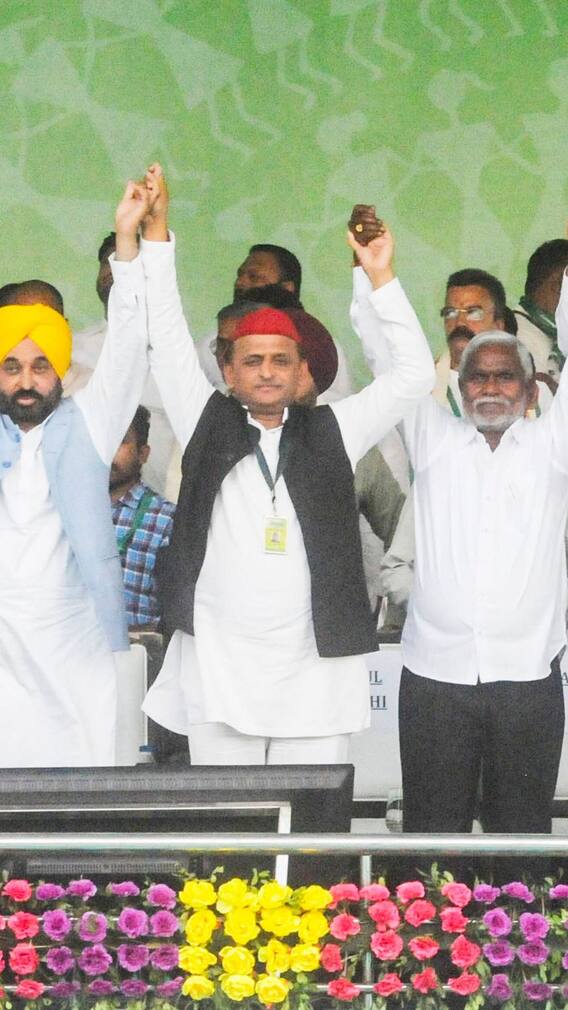 I.N.D.I.A Rally In Ranchi: Oppn Leaders Unite For 'Ulgula Nyay'