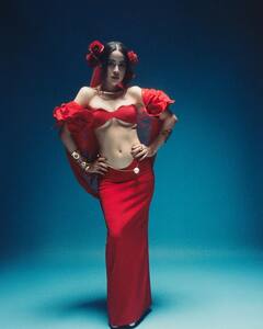 Uorfi Javed Redefining Floral Fashion With A Red Rose-Themed Outfit; See Pics