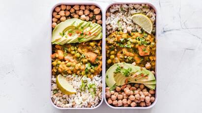 Lunch Box Recipe How to make it delicious Chana Rice Recipe Check out Chana Rice Recipe: ஊட்டச்சத்து நிறைந்த கொண்டைக்கடலை புலாவ் - ரெசிபி இதோ!