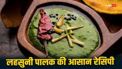 लंच से लेकर डिनर तक के लिए लहसुनी पालक है बेस्ट, बहुत आसानी से हो जाती है तैयार