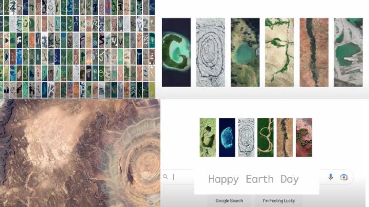 Earth Day 2024 Google Brings Attention To Climate Change With Thought-Provoking Doodle Earth Day 2024: உலக புவி தினம் - கூகுள் சிறப்பு டூடுல் வெளியீடு!