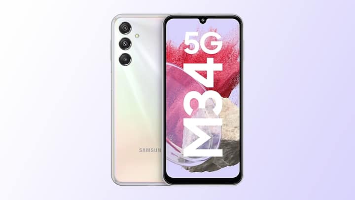 Samsung Galaxy M34 5G (Price: Rs 15,490) - Samsung's Galaxy M34 strikes a balance between price and specs, featuring a 6.5-inch Super AMOLED full HD+ display with 120Hz refresh rate, and runs on the Exynos 1280 processor, supporting everyday tasks and gaming. It boasts a triple camera setup with a 50-megapixel main sensor and a 6,000mAh battery with 25W charging support, running Android 13 with Samsung’s OneUI on top.
