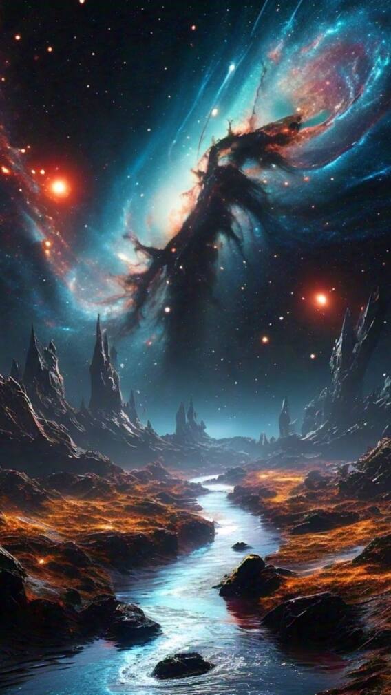 अंतरिक्ष में बहती है तारों की नदी