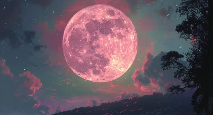Up News Gorakhpur pink on 23 april 2024 in india with uttarpradesh ann Pink Moon: इस दिन आसमान में दिखेगा गुलाबी चांद, गोरखपुर के तारामंडल के वैज्ञानिक से जानें डिटेल