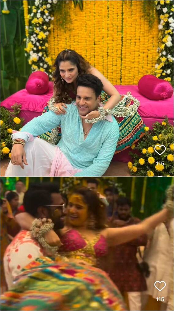 आरती सिंह की हल्दी सेरेमनी की पहली झलक आई सामने