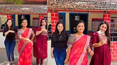 போலீஸ் ஸ்டேஷன் வாசலில் ஆட்டம் போட்ட சிறகடிக்க ஆசை சீரியல் நடிகைகள்.. வைரலான வீடியோ!