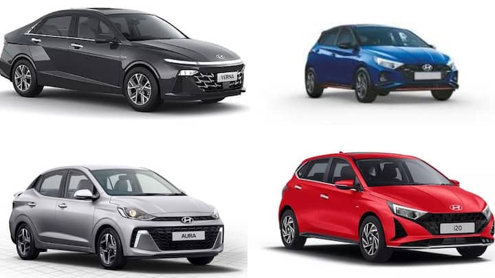 Hyundai Grand i10 Nios, i20, Verna and Aura get up to Rs 48,000 discount Hyundai Discount: ஆஃபரை அள்ளிபோட்டு அறிவித்த ஹுண்டாய் - பல மாடல்களுக்கு ரூ.48 ஆயிரம் வரை தள்ளுபடி