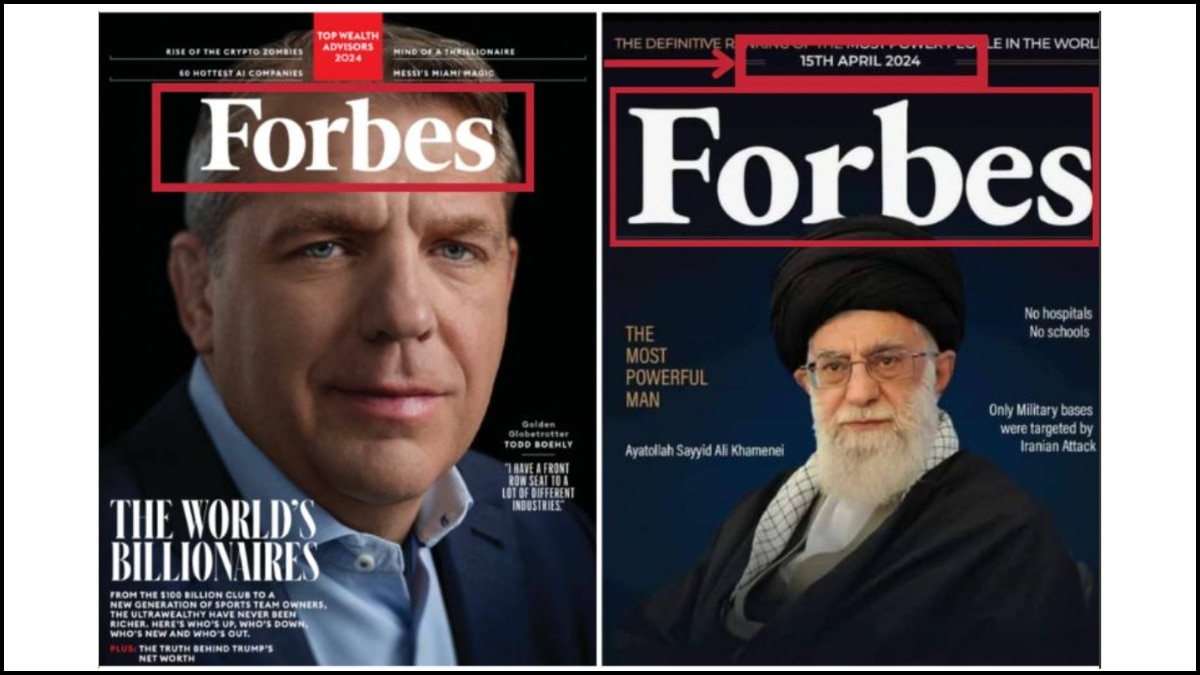 Fact Check: Fake Forbes Cover Shared To Claim Iran's Supreme Leader Khamenei Is ‘Most Powerful Man