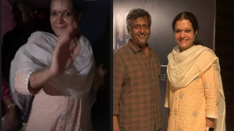 Ghilli : இந்த வீட்ட வித்திரலாமா...வெடித்து சிரித்த ரசிகர்கள்... இயக்குநர் தரணியுடன் கில்லி படம் பார்த்து ரசித்த ஜானகி சபேஷ் actress janaki sabesh watches ghilli movie with director dharani Ghilli : இந்த வீட்ட வித்திரலாமா...வெடித்து சிரித்த ரசிகர்கள்... இயக்குநர் தரணியுடன் கில்லி படம் பார்த்து ரசித்த ஜானகி சபேஷ்