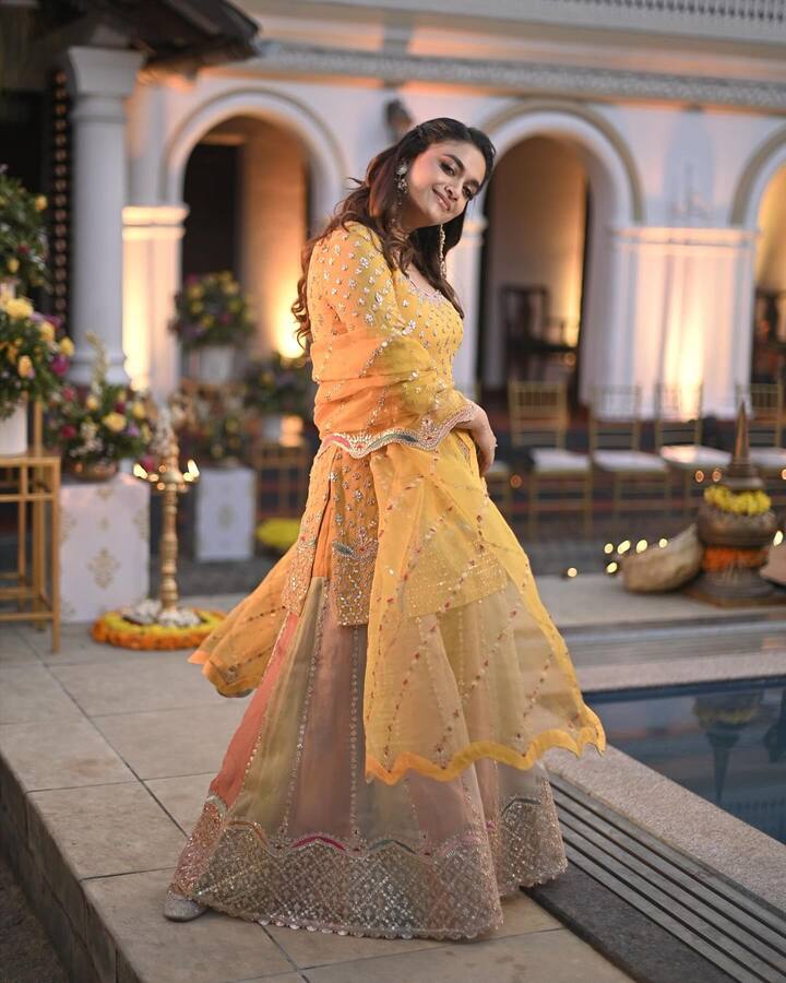 All Pics Credit: Instagram/@keerthysureshofficial