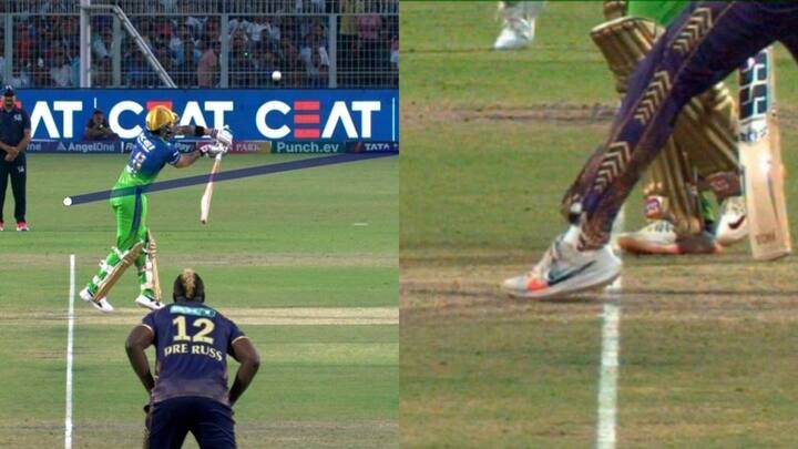 Does Umpires mistakes cost the game to RCB against KKR IPL 2024 No ball and Virat Kohli wicket controversy Watch: अंपायर्स के गलत फैसलों ने डुबोई RCB की लुटिया? अब दूसरी नो बॉल को लेकर हुआ बड़ा दावा!