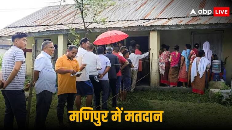 Lok Sabha Election 2024 Re-Polling in Manipur 11 Polling Booths Begins BJP Congress MDPF MPP Manipur Lok Sabha Election: मणिपुर में 11 पोलिंग बूथ आज फिर हो रही वोटिंग, EVM में तोड़फोड़ और फायरिंग के बाद दोबारा चुनाव का हुआ था फैसला